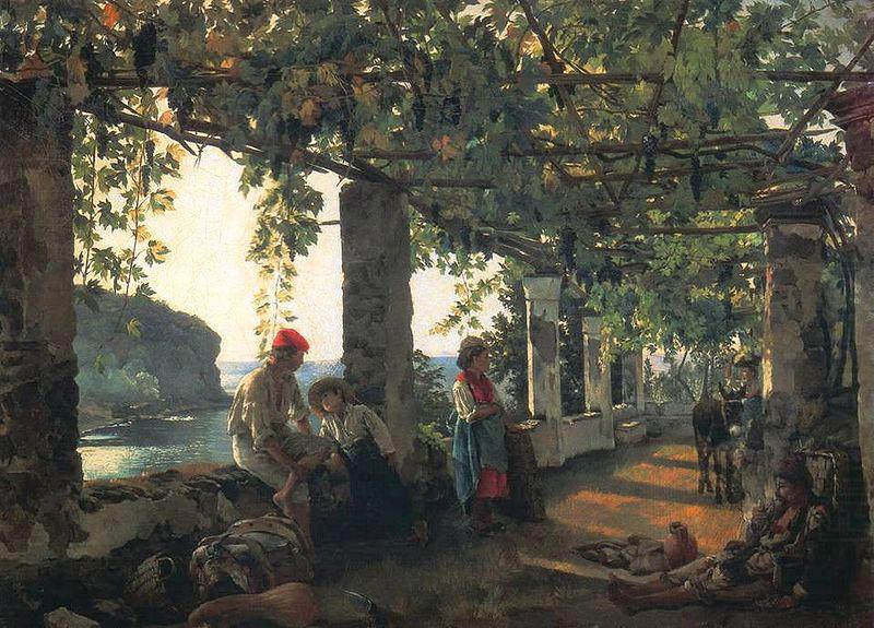 Terrace on the Seashore, Sylvester Feodosiyevich Shchdrin